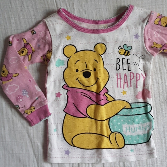 Donated** Disney EUC Pooh Pajamas - Picture 2 of 7